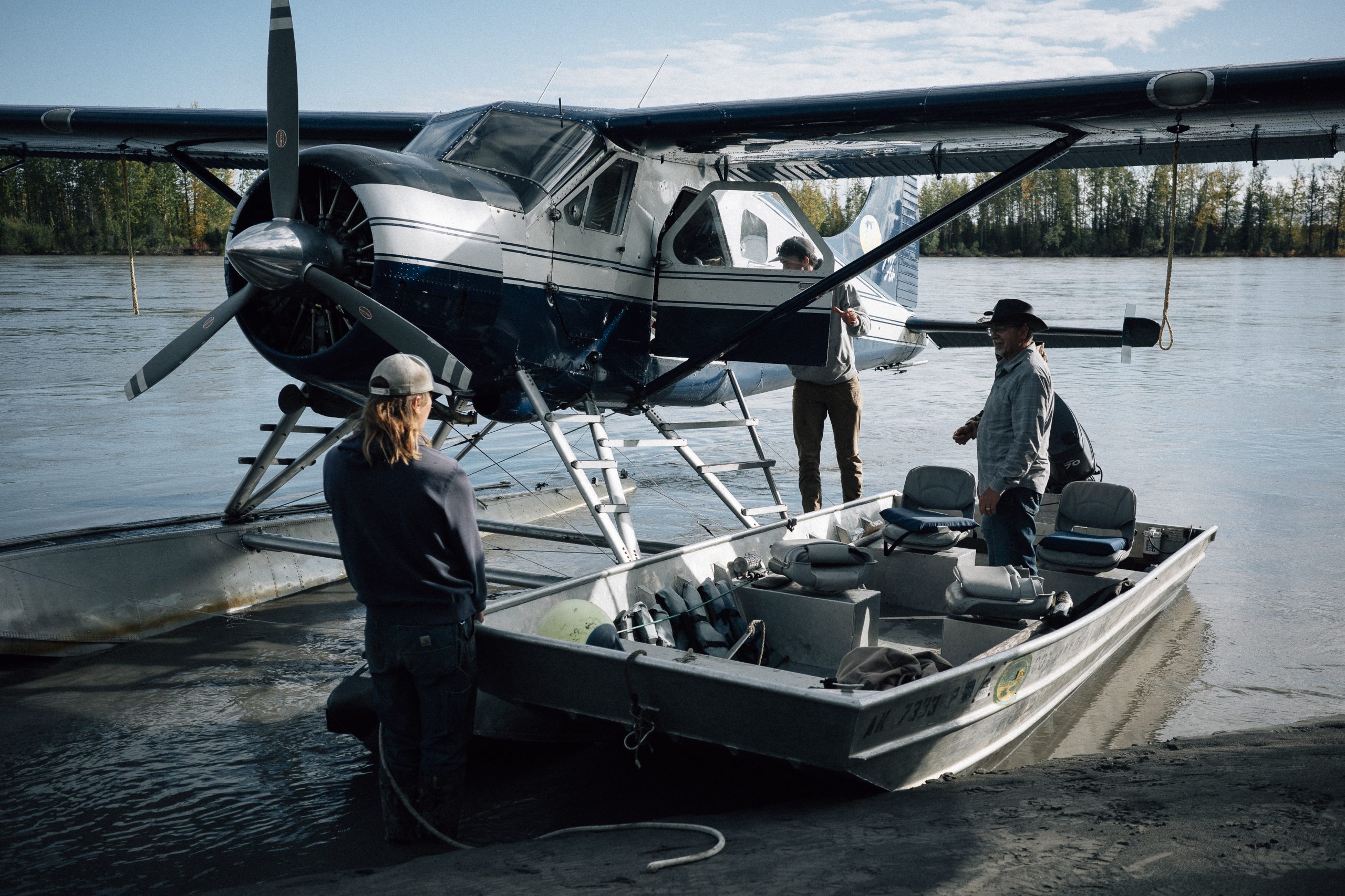 Arriving at Lake Creek Lodge